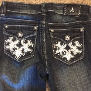 Antique Rivet Sparkle Jeans